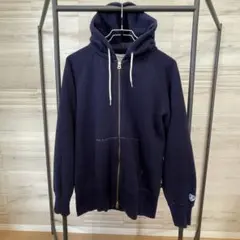 【美品】ORCIVAL オーシバル ウール混 ジップアップパーカー ネイビー 4 ORCIVAL（オーシバル） オーチバル・オーシバル ジップアップパーカー