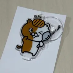 ※おまとめ割引 ココイチ ネコイチ ロースカツカレーニャ アクリルキーホルダーのサムネイル