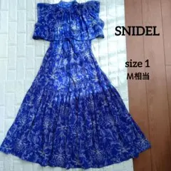 2026年最新】snidel プリーツワンピース ブルーの人気アイテム - メルカリ