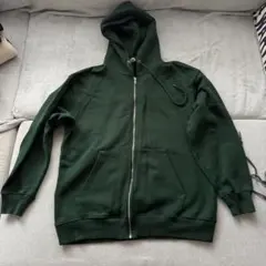 THE MADE WEAR ダークグリーン パーカー