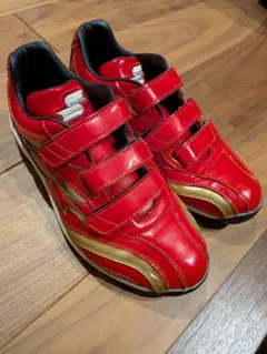メルパン様 SSK レッド/ゴールド トレーニングシューズ 26.5cm