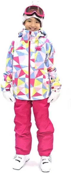 スキーウェア ピンク