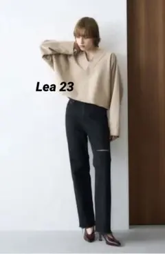 【YANUK(ヤヌーク)】 ボーイズストレート LEAのサイズ23！！