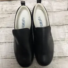 CLEANCAS ブラック スリッポン