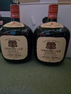 未開封]サントリーオールド☆特級☆寿☆ミニボトル☆2本セット☆180ml