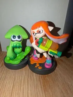 amiibo　スプラトゥーン　イカ＆ガール