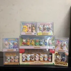 【新品】シルバニアファミリー　赤ちゃん　まとめ売り　8点セット
