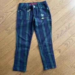 Angel Blue チェック柄ボトムス　ネイビー✖️グリーン