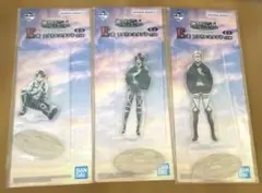 一番くじ　進撃の巨人　Ｅ賞　アクリルスタンド　エルヴィン　リヴァイ　ハンジ