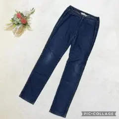 ジョルダーノジーンズ 【L】 ソフトデニム ストレッチパンツ ストレート