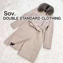【美品】Sov.フォックスファーウールコートのサムネイル