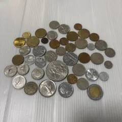 外国硬貨 まとめ 約230g 海外コイン 古銭 雑銭 - メルカリ