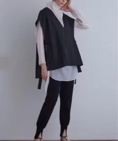 近年✨️LE PHIL ２ＷＡＹレーヨンストレッチジレ　ブラック