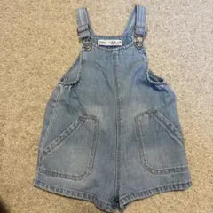 ZARA デニムオーバーオール 12-18m