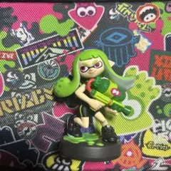 【未開封】amiibo ガール【ライムグリーン】（スプラトゥーンシリーズ） 限定カラー]amiiboガール ライムグリーン スプラトゥーン
