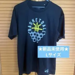 【新品未使用】 asics アシックス バスケットボール 半袖 Tシャツ 黒