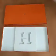 エルメス　特大　箱　36×67×4センチ ボックスケース　仕切り付きのサムネイル