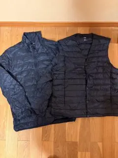 ユニクロ　ウルトラライトダウン・ベスト　セット売り