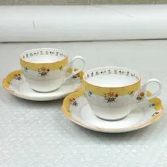 【新品未使用】Noritake　TRUE LOVE　カップ・ソーサー 2個セット