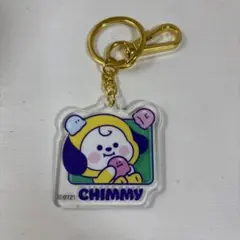 BT21 CHIMMY アクリルキーホルダー　クッション型チャーム