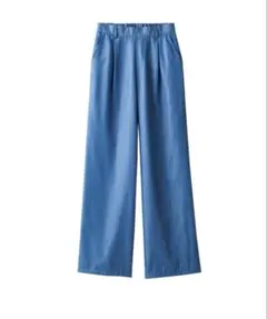 スクロール　大人艶めくテンセルパンツ