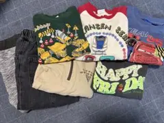 【まとめ売り】 100サイズ　トレーナー５着　ズボン２本
