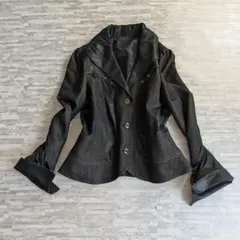 00s archive スタッズ ジャケット 異素材切替 モード Y2K 日本製