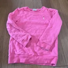 ミキハウス ピンクトレーナー　120