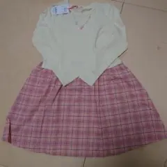 新品　ニットプランナーKPワンピース（長袖）140