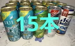 翠ジンソーダ すっきり爽やか12本・他3本・500ml缶 計15本セットのサムネイル
