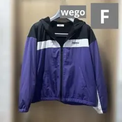 WEGO フード付きカラーブロックジャケット