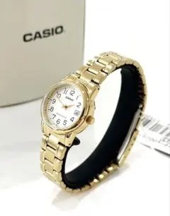 【新品未使用】CASIO腕時計 レディース ゴールド チプカシ チープカシオのサムネイル
