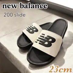 New Balance ニューバランス 200 Slide 23cm ホワイト
