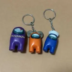 Among Us キーホルダー フィギュア 3個セット