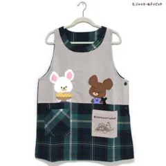 エプロン くまのがっこう ジャッキーとデイビット 保育士 新品
