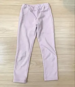 あったか裏起毛パンツ　130cm ストレッチパンツ　裏起毛 裏シャギー 防寒対策