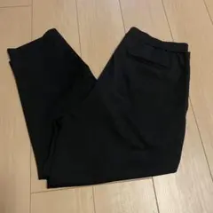 ZARA ブラック スラックス ウエストドローストリング