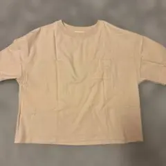 ベージュ ポケット付き Tシャツのサムネイル