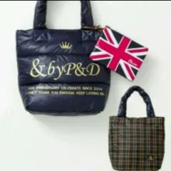 リバーシブル トートバッグ