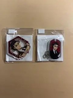 進撃の巨人 縁日 和紙風缶バッジ エレン - メルカリ