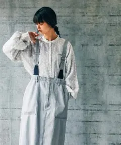 ◾️新品◾️niko and...MODE NORM COREサス付きナロースカート