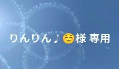 りんりん♪☺様 専用になります。