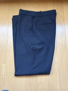 ユニクロ　ウォームスマートパンツ　ネイビーM