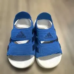 13cm adidas 青 サンダル