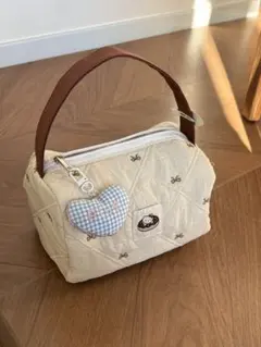 ハローキティふくれ織がま口 銀灰色 チャーム付き 財布 京都刺繍 