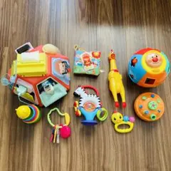0〜1歳向けおもちゃ　詰め合わせ　まとめ売り　9点　知育