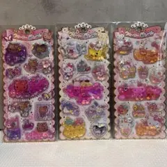 サンリオ キラキラウォーターinシール キティー 3点セット