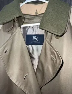 [vintage80s)BURBERRYLONDON トレンチコートライナー付き