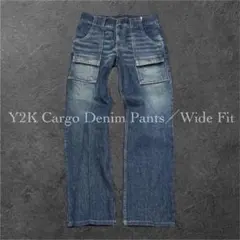 Y2K 【archive】Cargo/ Denim /Pants/00s/韓国のサムネイル