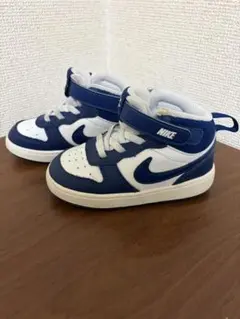 NIKE キッズ スニーカー ネイビー ホワイト
